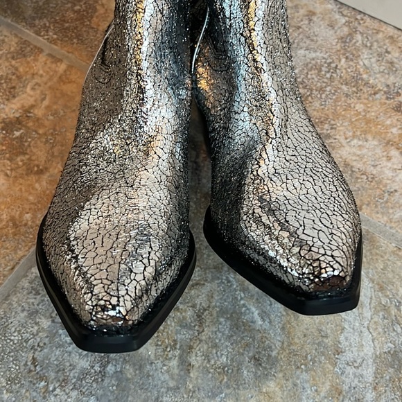 Free People Jeffery Campbell Dagget Western Boots  Sz 8 NWT - Picture 11 of 14